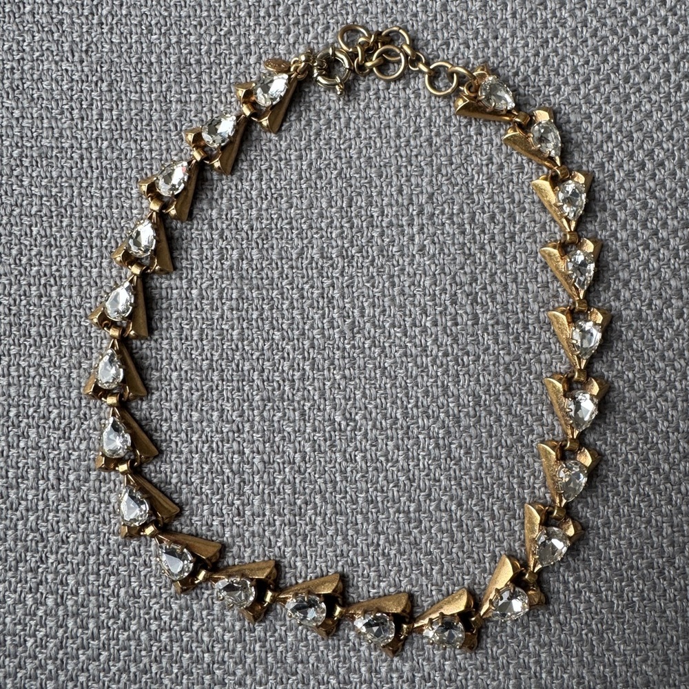 J.Crew Crystal Necklace | Elegant Statement Piece